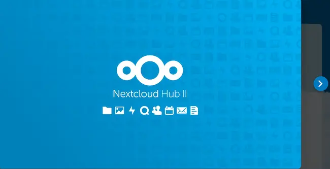 Nextcloud Welcome Page