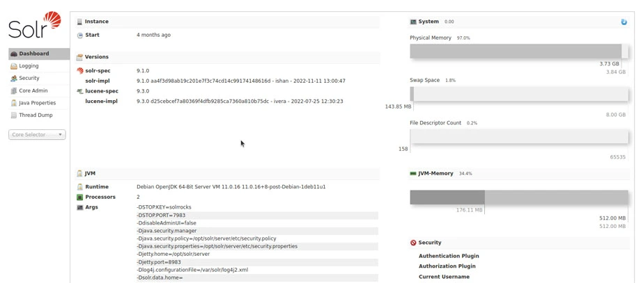 Install Apache Solr on Debian