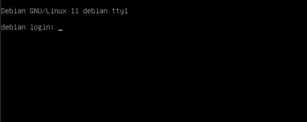 Login to Debian Server