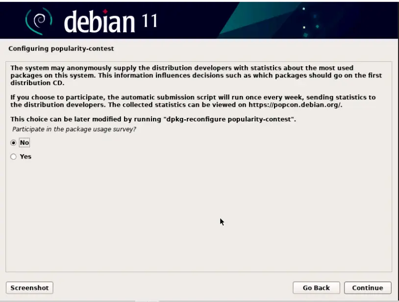 Debian Package Survey