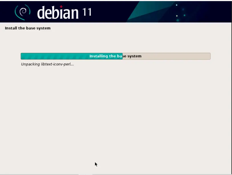 Install Debian 11 Server