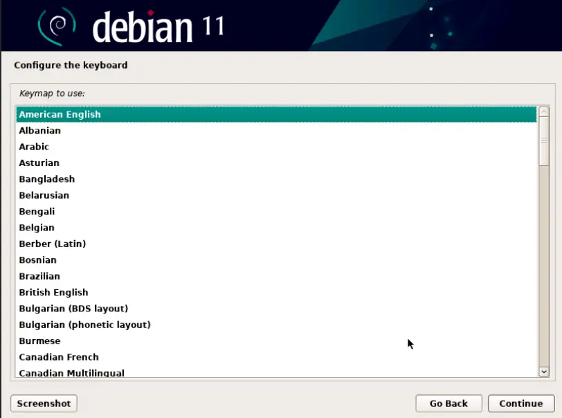 Install Debian 11 Bullseye