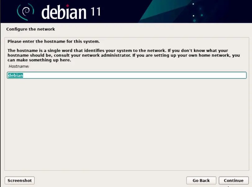 Install Debian 11 Server