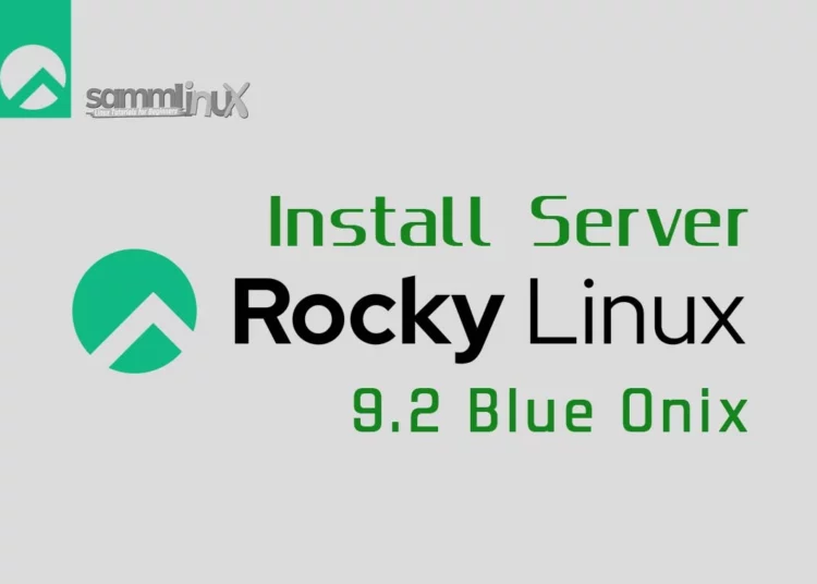 Install Rocky Linux 9.2 Server